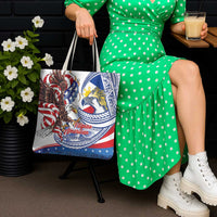 Filipino American History Month Tote Bag Philippines Agila USA Eagle Mix Flag LT14 - Polynesian Pride