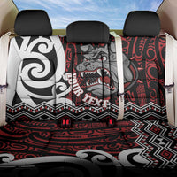 Personalised Aotearoa Bulldog Back Car Seat Cover New Zealand Maori Taniko Art