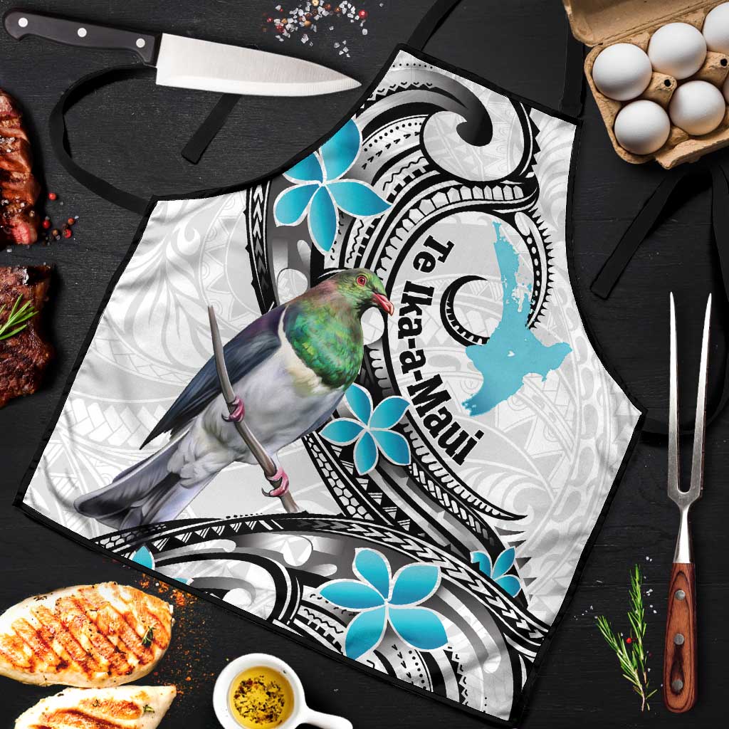 Aotearoa Te Ika-a-Maui Apron South Island Kekeru Maori Koru - Polynesian Pride