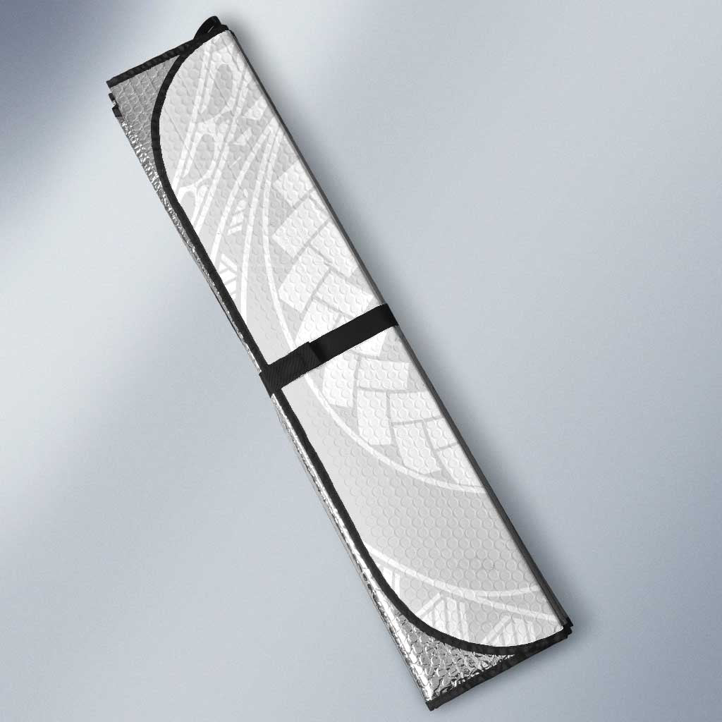 Aotearoa Te Ika-a-Maui Auto Sun Shade South Island Kekeru Maori Koru - Polynesian Pride