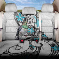 Aotearoa Te Ika-a-Maui Back Car Seat Cover South Island Kekeru Maori Koru