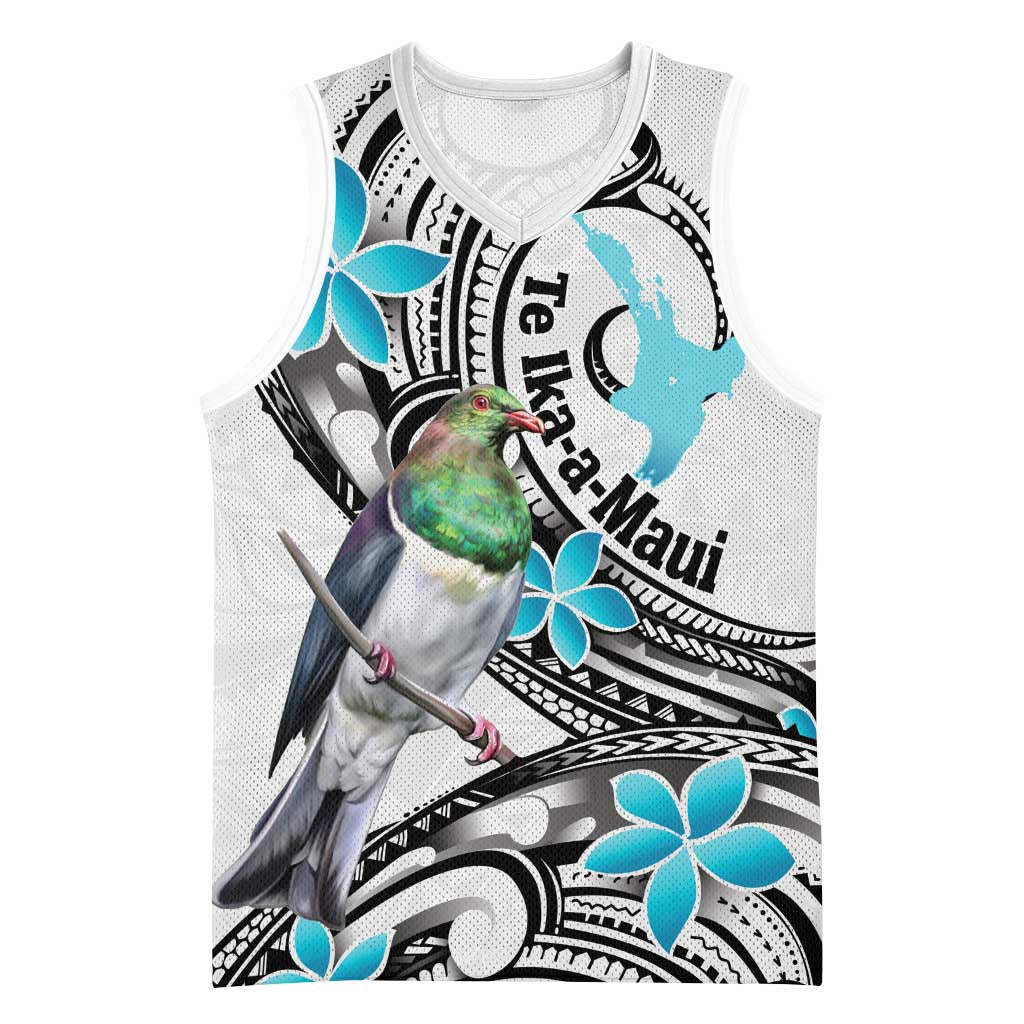 Aotearoa Te Ika-a-Maui Basketball Jersey South Island Kekeru Maori Koru - Polynesian Pride