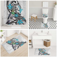 Aotearoa Te Ika-a-Maui Bathroom Set South Island Kekeru Maori Koru - Polynesian Pride