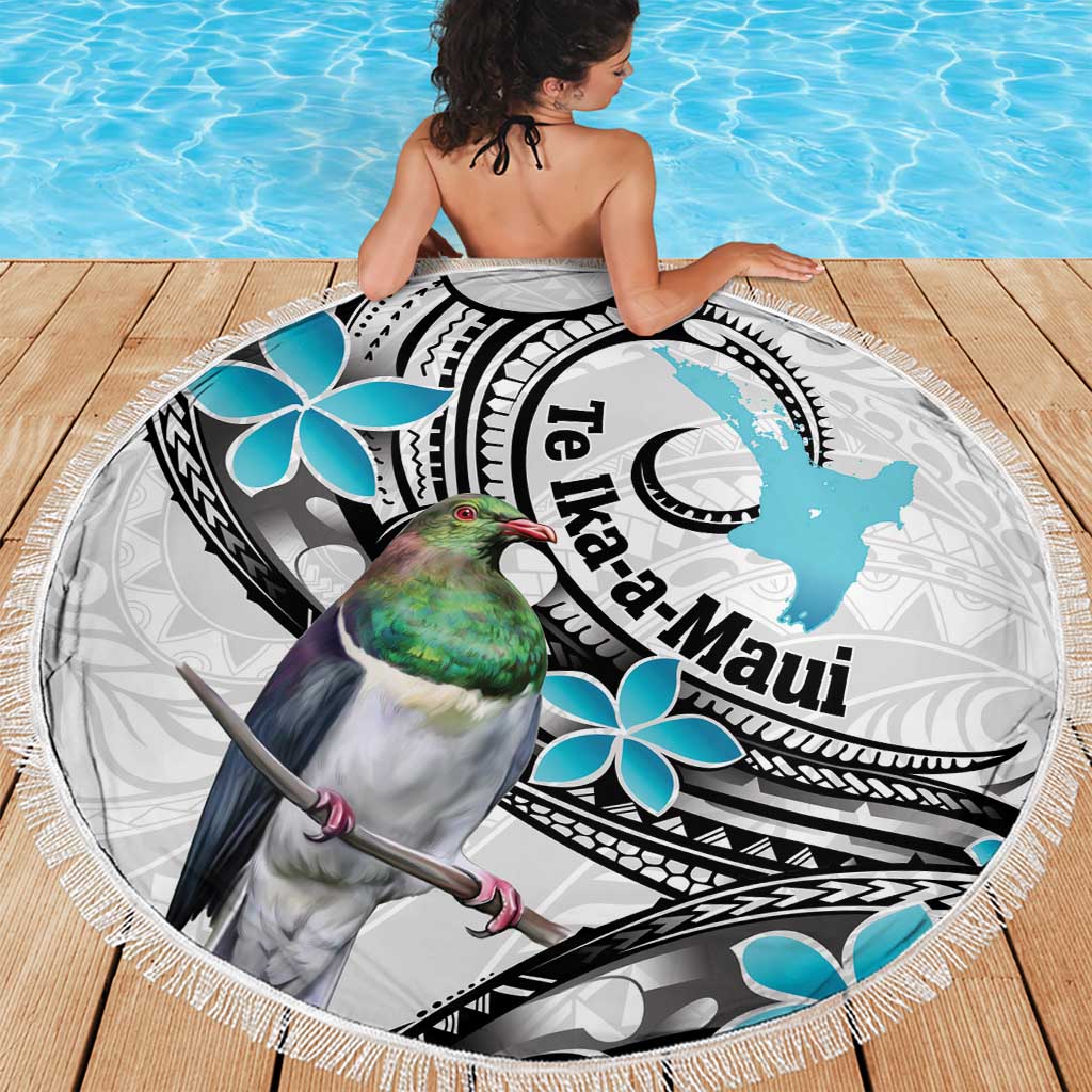 Aotearoa Te Ika-a-Maui Beach Blanket South Island Kekeru Maori Koru LT14 - Polynesian Pride