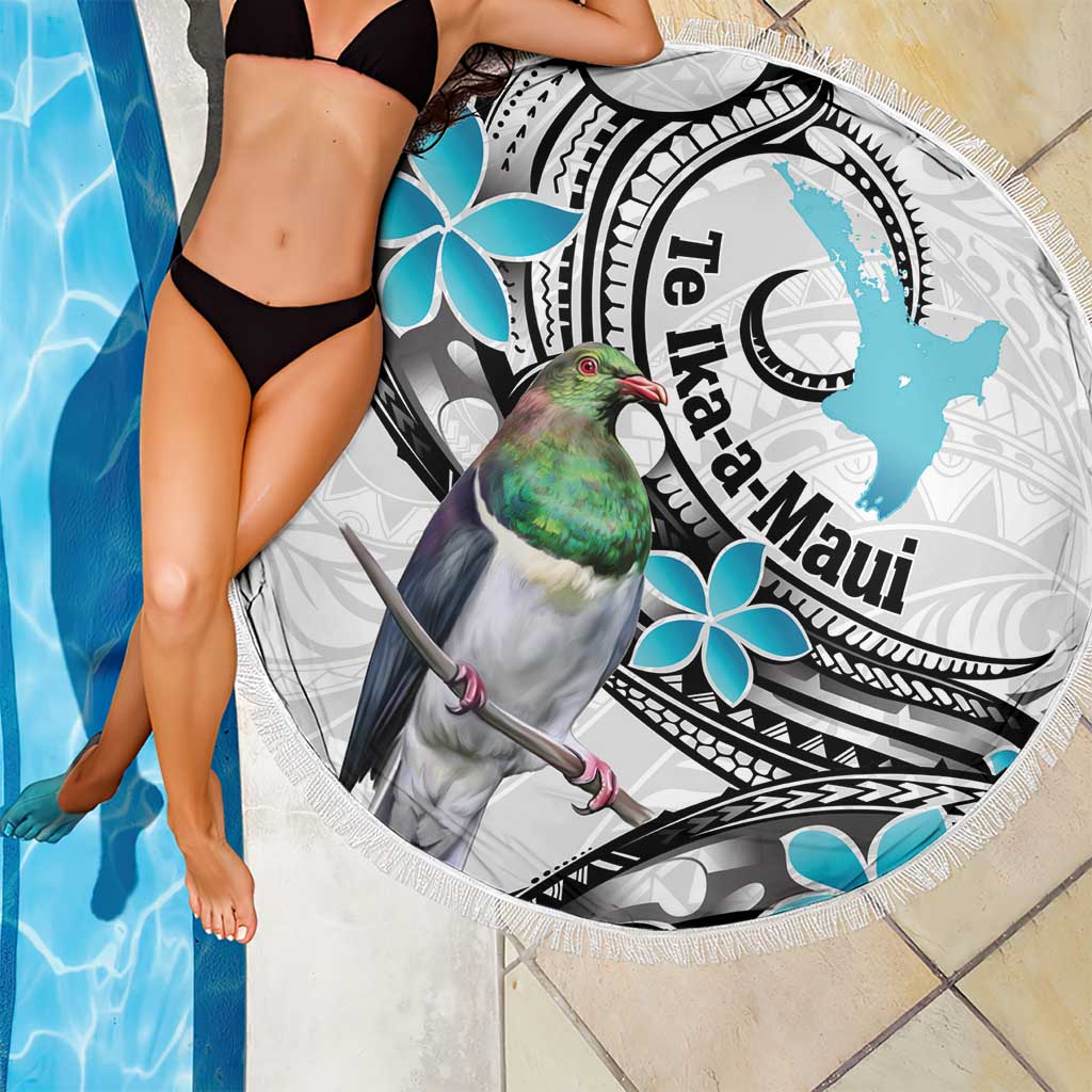 Aotearoa Te Ika-a-Maui Beach Blanket South Island Kekeru Maori Koru LT14 - Polynesian Pride