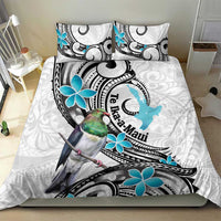 Aotearoa Te Ika-a-Maui Bedding Set South Island Kekeru Maori Koru