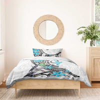 Aotearoa Te Ika-a-Maui Bedding Set South Island Kekeru Maori Koru