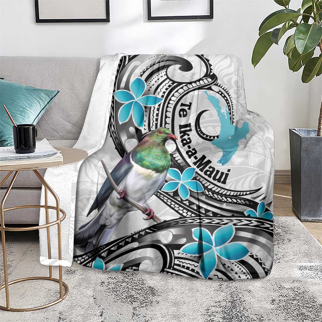 Aotearoa Te Ika-a-Maui Blanket South Island Kekeru Maori Koru LT14 - Polynesian Pride