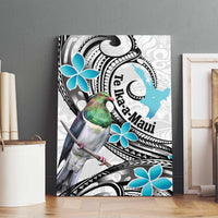 Aotearoa Te Ika-a-Maui Canvas Wall Art South Island Kekeru Maori Koru LT14 - Polynesian Pride