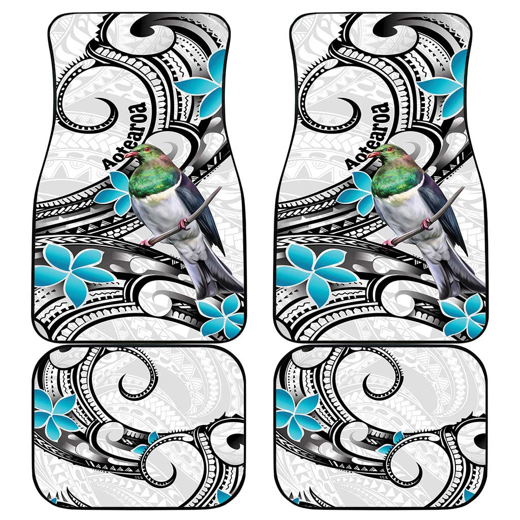 Aotearoa Te Ika-a-Maui Car Mats South Island Kekeru Maori Koru LT14 - Polynesian Pride