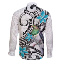 Aotearoa Te Ika-a-Maui Family Matching Short Sleeve Bodycon Dress and Hawaiian Shirt South Island Kekeru Maori Koru