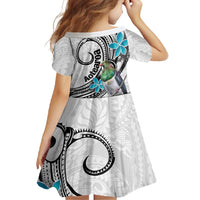 Aotearoa Te Ika-a-Maui Family Matching Tank Maxi Dress and Hawaiian Shirt South Island Kekeru Maori Koru