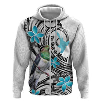 Aotearoa Te Ika-a-Maui Hoodie South Island Kekeru Maori Koru