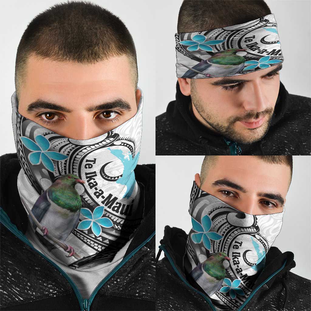 Aotearoa Te Ika-a-Maui Neck Gaiter South Island Kekeru Maori Koru - Polynesian Pride
