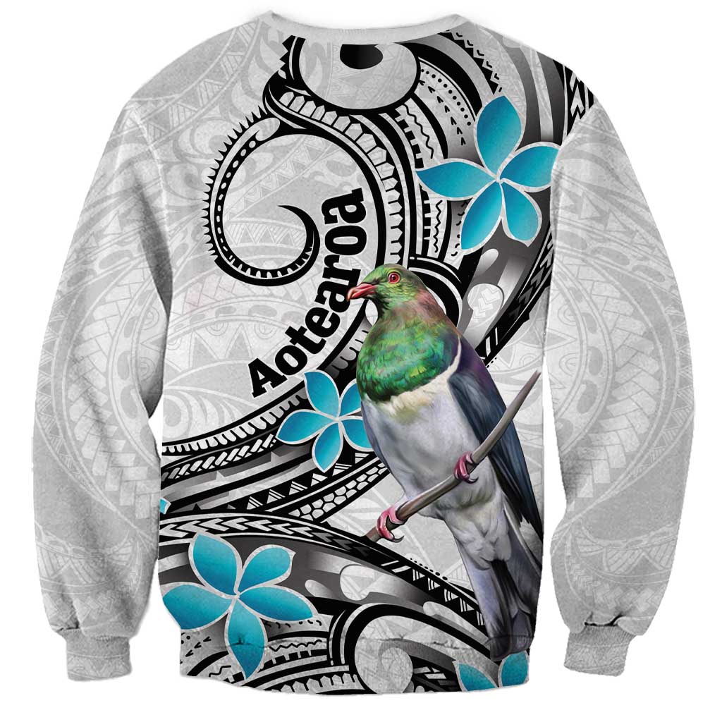 Aotearoa Te Ika-a-Maui Sweatshirt South Island Kekeru Maori Koru LT14 - Polynesian Pride