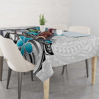 Aotearoa Te Ika-a-Maui Tablecloth South Island Kekeru Maori Koru LT14 - Polynesian Pride