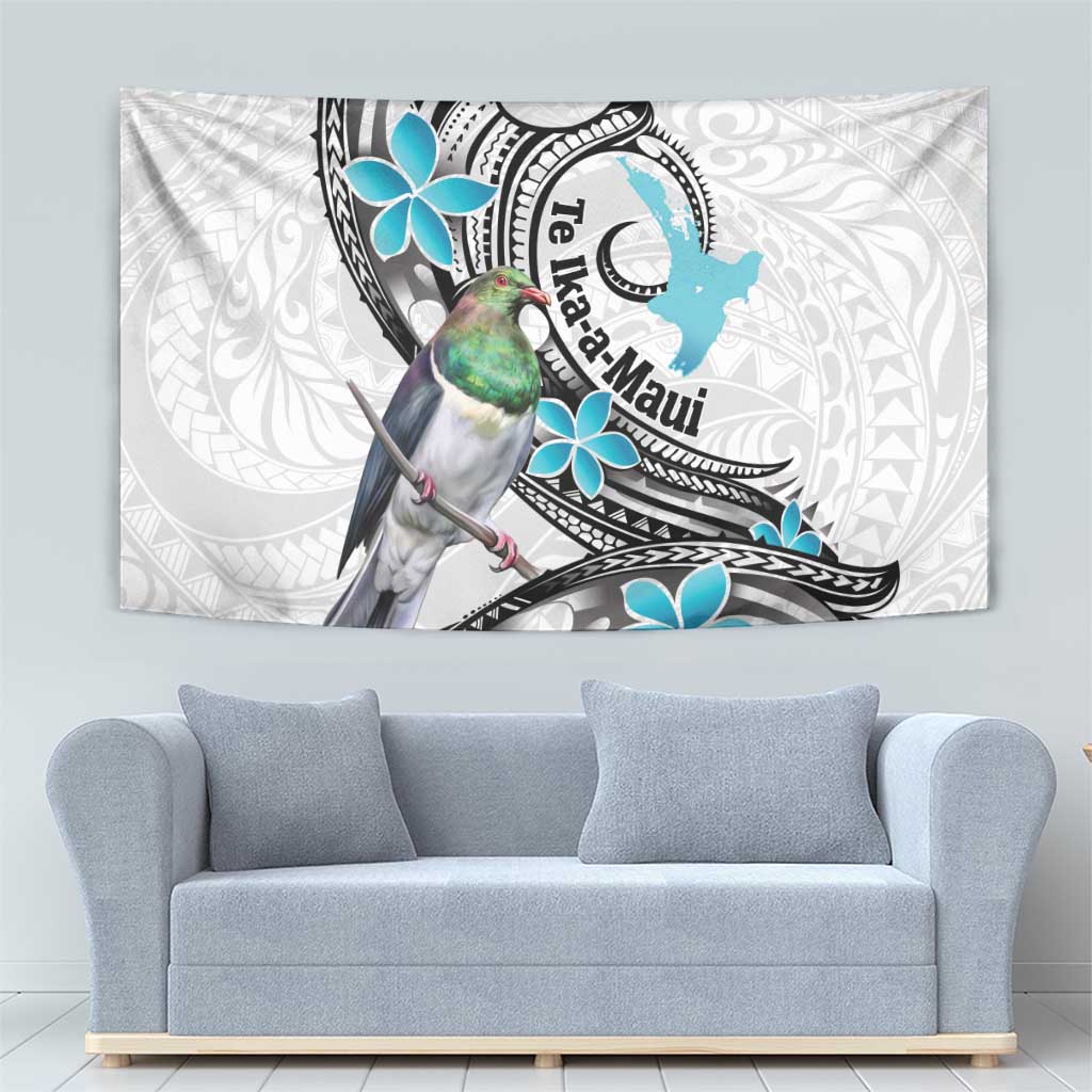 Aotearoa Te Ika-a-Maui Tapestry South Island Kekeru Maori Koru