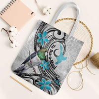 Aotearoa Te Ika-a-Maui Tote Bag South Island Kekeru Maori Koru - Polynesian Pride