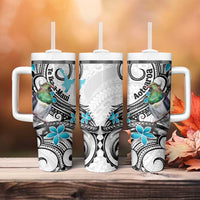 Aotearoa Te Ika-a-Maui Tumbler With Handle South Island Kekeru Maori Koru LT14 - Polynesian Pride