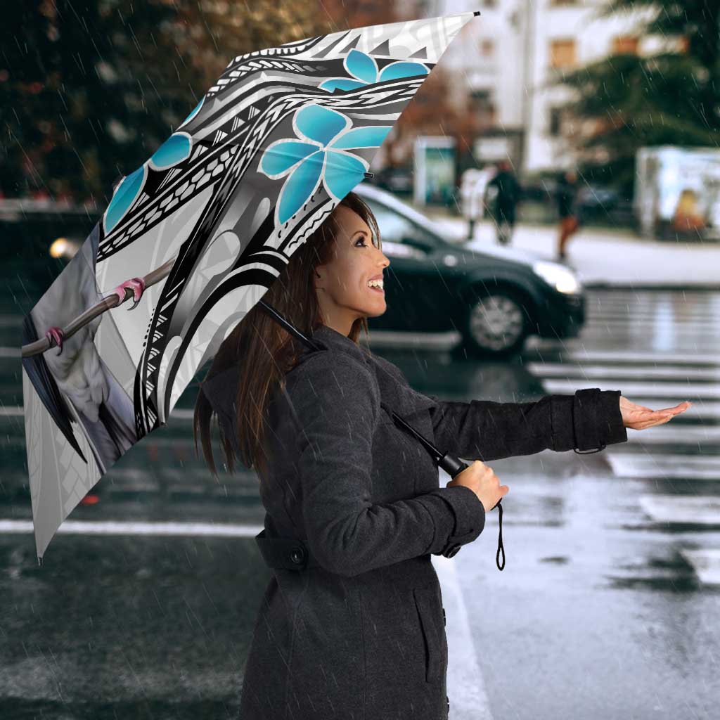 Aotearoa Te Ika-a-Maui Umbrella South Island Kekeru Maori Koru - Polynesian Pride