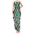 Green Aotearoa Taniko Poutama Patikitiki Tank Maxi Dress