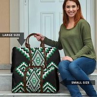 Green New Zealand Taniko Poutama Patikitiki Travel Bag - Polynesian Pride
