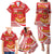 Personalised Kolisi Tonga College Atele Family Matching Puletasi and Hawaiian Shirt Mate Maa Tonga 142 Years Anniversary