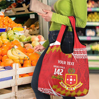 Personalised Kolisi Tonga College Atele Grocery Bag Mate Maa Tonga 142 Years Anniversary LT14 - Polynesian Pride