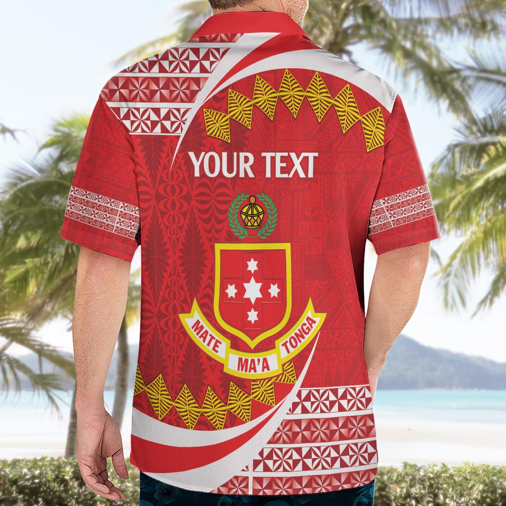 Personalised Kolisi Tonga College Atele Hawaiian Shirt Mate Maa Tonga 142 Years Anniversary LT14 - Polynesian Pride