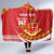 Personalised Kolisi Tonga College Atele Hooded Blanket Mate Maa Tonga 142 Years Anniversary