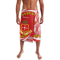 Personalised Kolisi Tonga College Atele Lavalava Mate Maa Tonga 142 Years Anniversary LT14 Red - Polynesian Pride