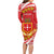 Personalised Kolisi Tonga College Atele Long Sleeve Bodycon Dress Mate Maa Tonga 142 Years Anniversary