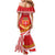 Personalised Kolisi Tonga College Atele Mermaid Dress Mate Maa Tonga 142 Years Anniversary