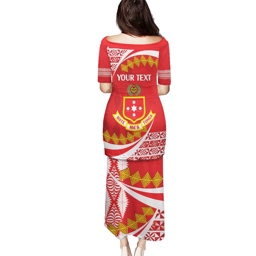 Personalised Kolisi Tonga College Atele Puletasi Mate Maa Tonga 142 Years Anniversary LT14 - Polynesian Pride