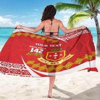 Personalised Kolisi Tonga College Atele Sarong Mate Maa Tonga 142 Years Anniversary