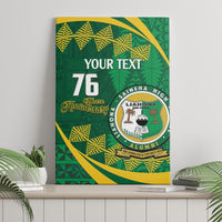Personalised Tonga Liahona-Saineha High School Canvas Wall Art Happy 76 Years Anniversary LT14 - Polynesian Pride