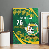 Personalised Tonga Liahona-Saineha High School Canvas Wall Art Happy 76 Years Anniversary LT14 - Polynesian Pride