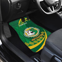 Personalised Tonga Liahona-Saineha High School Car Mats Happy 76 Years Anniversary LT14 - Polynesian Pride