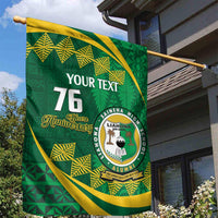 Personalised Tonga Liahona-Saineha High School Garden Flag Happy 76 Years Anniversary LT14 - Polynesian Pride