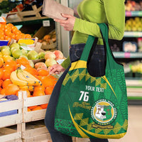 Personalised Tonga Liahona-Saineha High School Grocery Bag Happy 76 Years Anniversary LT14 - Polynesian Pride