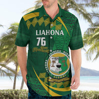 Personalised Tonga Liahona-Saineha High School Hawaiian Shirt Happy 76 Years Anniversary LT14 - Polynesian Pride