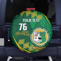 Personalised Tonga Liahona-Saineha High School Spare Tire Cover Happy 76 Years Anniversary LT14 - Polynesian Pride