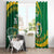 Personalised Tonga Liahona-Saineha High School Window Curtain Happy 76 Years Anniversary