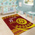 Personalised Tonga High School Area Rug Happy 77 Years Anniversary