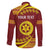 Personalised Tonga High School Family Matching Long Sleeve Bodycon Dress and Hawaiian Shirt Happy 77 Years Anniversary