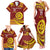 Personalised Tonga High School Family Matching Tank Maxi Dress and Hawaiian Shirt Happy 77 Years Anniversary