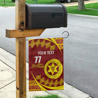 Personalised Tonga High School Garden Flag Happy 77 Years Anniversary LT14 - Polynesian Pride