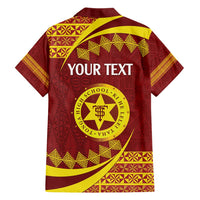 Personalised Tonga High School Hawaiian Shirt Happy 77 Years Anniversary LT14 - Polynesian Pride