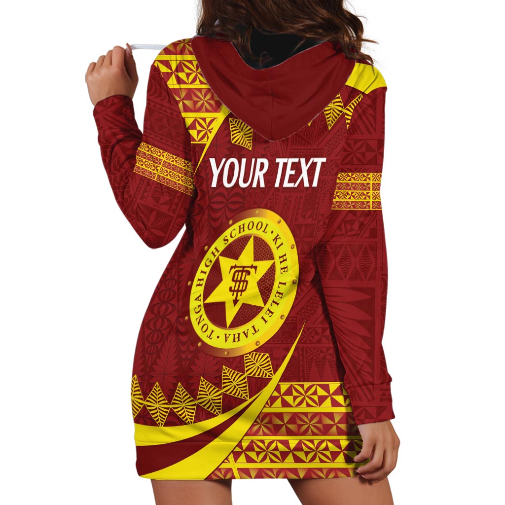 Personalised Tonga High School Hoodie Dress Happy 77 Years Anniversary LT14 - Polynesian Pride
