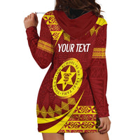 Personalised Tonga High School Hoodie Dress Happy 77 Years Anniversary LT14 - Polynesian Pride